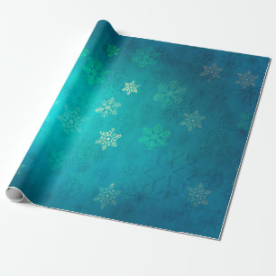Weihnachtssternkulisse Geschenkpapier