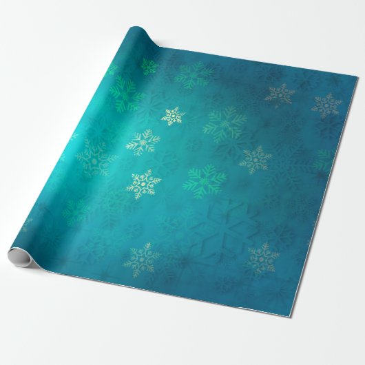 Weihnachtssternkulisse Geschenkpapier (Ungerollt)