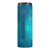 Weihnachtssternkulisse Thermosbecher (Rückseite)