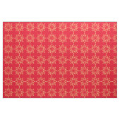 Weihnachtssternmuster in Rot Stoff (Fat Quarter (45,7 x 55,9 cm))