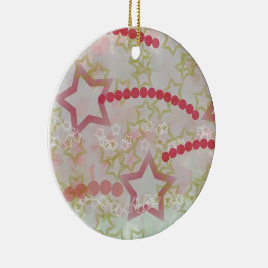 Weihnachtssternonament Keramik Ornament (Rechts)