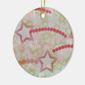 Weihnachtssternonament Keramik Ornament (Links)