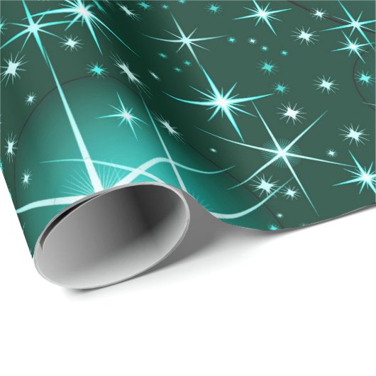 Weihnachtssternpapier Geschenkpapier (Rolleneckpunkt)