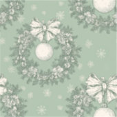 Weihnachtssticker Grün Aufkleber (Vorderseite)
