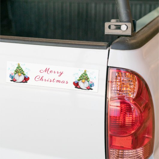 Weihnachtssticker mit Geschenken Autoaufkleber (Auf Lkw)