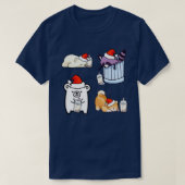Weihnachtssticker T-Shirt (Design vorne)