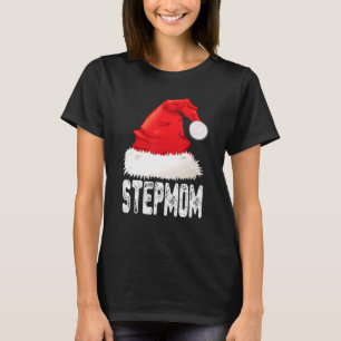 Weihnachtsstiefmutter Santa Hut Xmas passende Fami T-Shirt