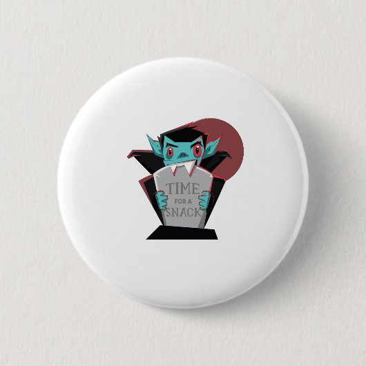 Weihnachtsstift Halloween Vampire Lover Button (Vorderseite)