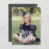 Weihnachtsstift oder Trete dieses Jahr Postkarte (Vorne/Hinten)