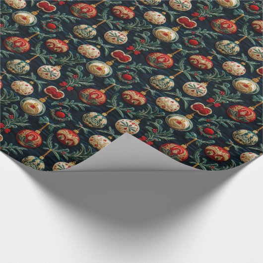 Weihnachtsstil Geschenkpapier (Ecke)