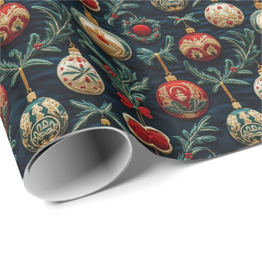 Weihnachtsstil Geschenkpapier (Rolleneckpunkt)