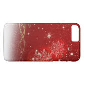 Weihnachtsstilvolle glänzende Case-Mate iPhone hülle (Rückseite (Horizontal))