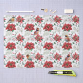 Weihnachtsstimmung Aquarellfarben Blume, Blätter Seidenpapier (Handwerk)