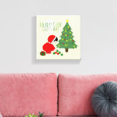 Weihnachtsstimmung beginnt hier - Wandkunst Leinwanddruck (Insitu (Wohnzimmer))