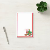 Weihnachtsstimmung Dachshund-Hund Post-It Notizen (Büro)