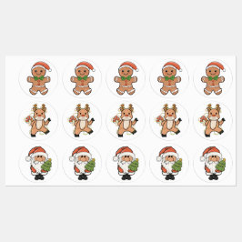 Weihnachtsstimmung Etiketten