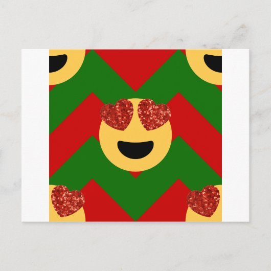 Weihnachtsstimmung Feiertagspostkarte (Vorderseite)