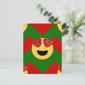 Weihnachtsstimmung Feiertagspostkarte (Stehend Vorderseite)