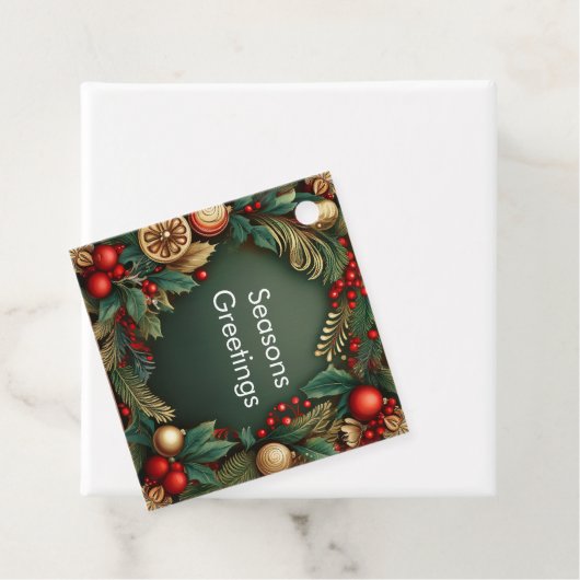 Weihnachtsstimmung Geschenkanhänger (Beispiel)