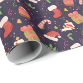 Weihnachtsstimmung Geschenkpapier (Rolleneckpunkt)