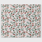 Weihnachtsstimmung Geschenkpapier (Flach)