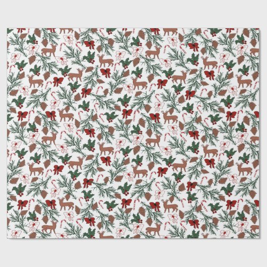 Weihnachtsstimmung Geschenkpapier (Flach)