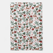 Weihnachtsstimmung Geschirrtuch (Vertikal)