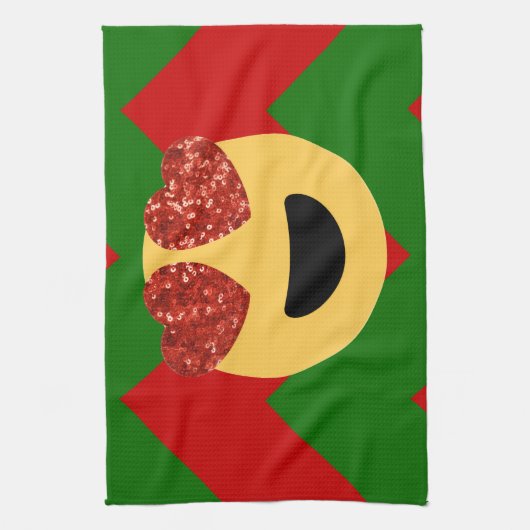 Weihnachtsstimmung Handtuch (Vertikal)