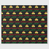 Weihnachtsstimmung (heilige Glocken) Geschenkpapier (Flach)