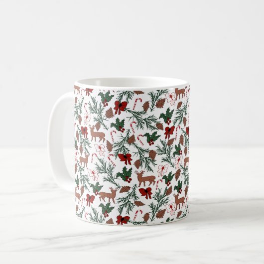 Weihnachtsstimmung Kaffeetasse (Vorderseite Links)