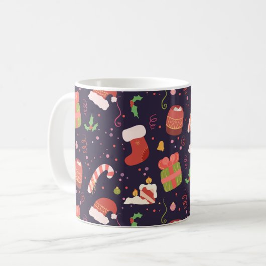 Weihnachtsstimmung Kaffeetasse (Vorderseite Links)