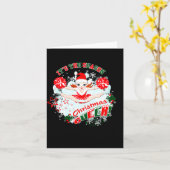 Weihnachtsstimmung Karte (Gelbe Blume)