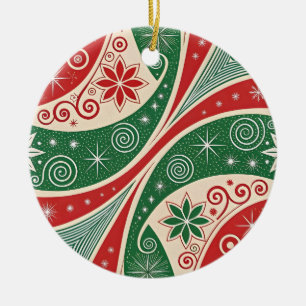 Weihnachtsstimmung Keramik Ornament