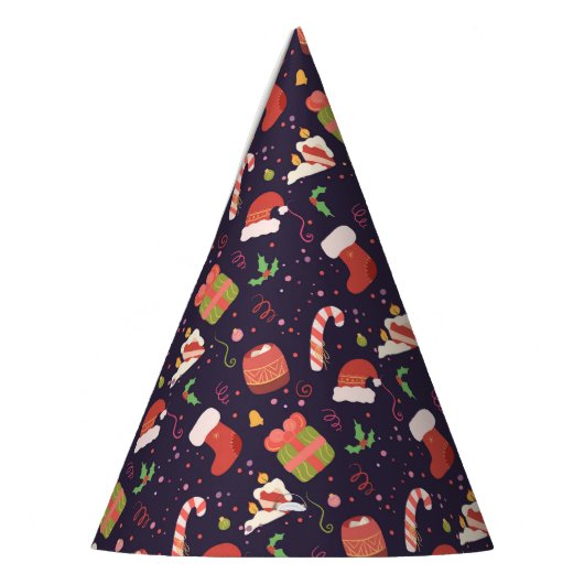 Weihnachtsstimmung Partyhütchen (Links)