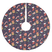 Weihnachtsstimmung Polyester Weihnachtsbaumdecke (Vorderseite)