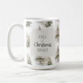 „Weihnachtsstimmung pur“ Weihnachtsbecher Kaffeetasse (Links)