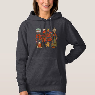 Weihnachtsstimmung Schneekugel Lebkuchenmann Baum Hoodie