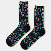 Weihnachtsstimmung Socken (Linkes Detail)