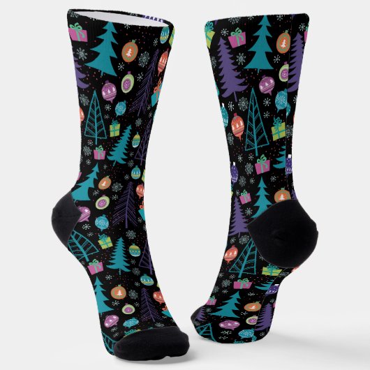 Weihnachtsstimmung Socken (Gewinkelt)
