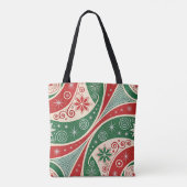 Weihnachtsstimmung Tasche (Rückseite)