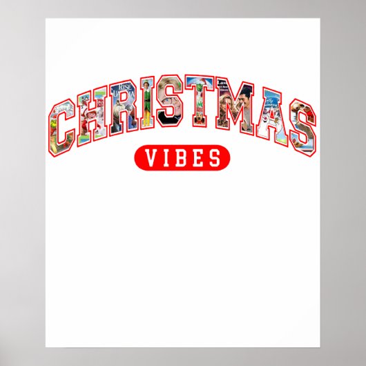 Weihnachtsstimmung Urlaub Poster (Vorne)