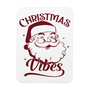 Weihnachtsstimmung Vintage-Design Magnet