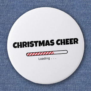 Weihnachtsstimmungs-Fortschrittsbalken   Lustiges  Button
