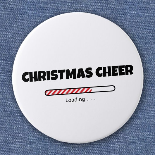 Weihnachtsstimmungs-Fortschrittsbalken | Lustiges Button