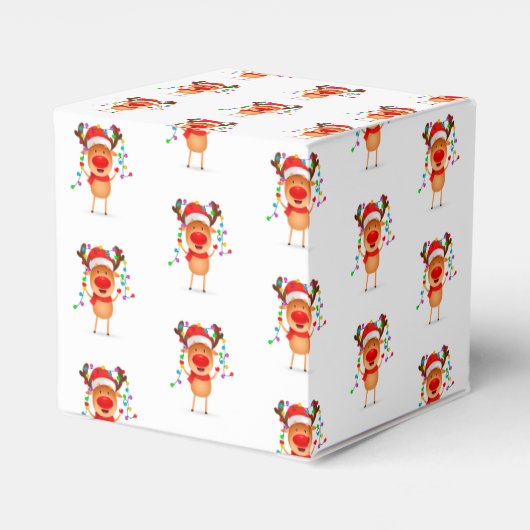 Weihnachtsstipenbox Geschenkschachtel (Rückseite)