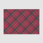 Weihnachtsstoff Kariert Seidenpapier (Vorderseite)