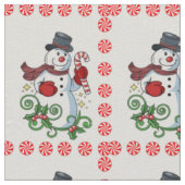 Weihnachtsstoff Stoff (Nahaufnahme)