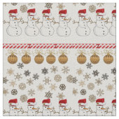 Weihnachtsstoff Stoff (Nahaufnahme)