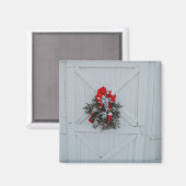Weihnachtsstor Magnet (Vorderseite/Rückseite)