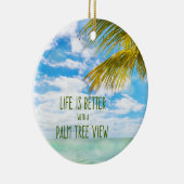 Weihnachtsstrand-Dekor-Verzierung Keramik Ornament (Rechts)